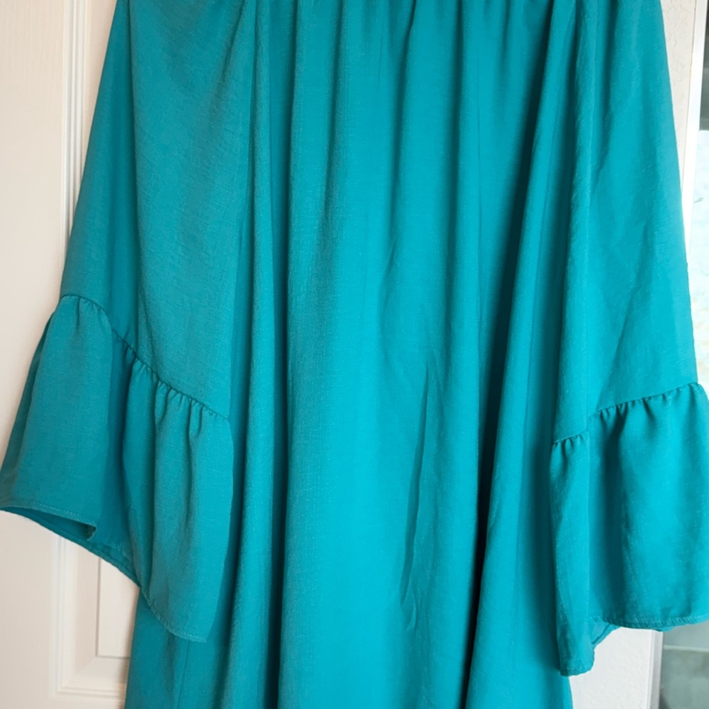 Joseph Ribkoff Turquoise Blouse - Picture 4 of 7